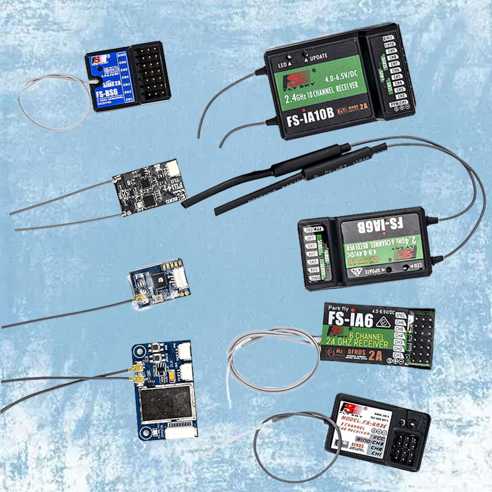 Receiver Rc Drone - Penerima RC Flysky FS-IA6 IA6B IA10B