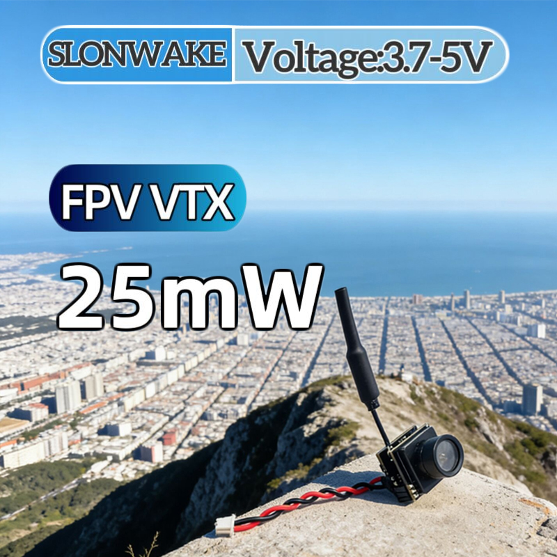 Receiver Rc Drone - SLONWAKE FPV 25mW Simulasi Daya VTX