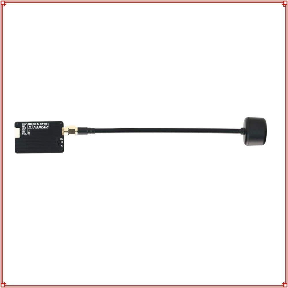 2026 RUSHFPV 3.3G 2W VTX Trans - Receiver Rc Drone ulasan dan harga