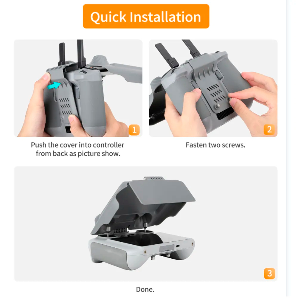 Cangkang Pelindung Layar untuk - Drone Dji Rc 3 ulasan dan harga