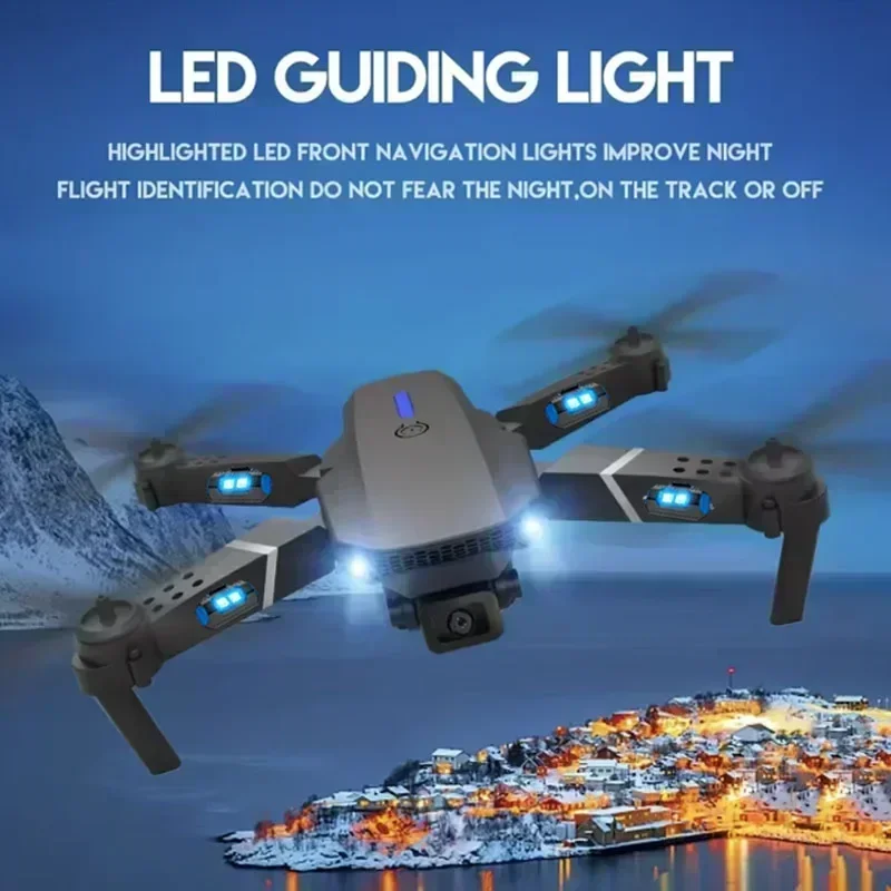 E88 Pro Drone FPV kamera sudut - Drone Rc Fpv Pro ulasan dan harga