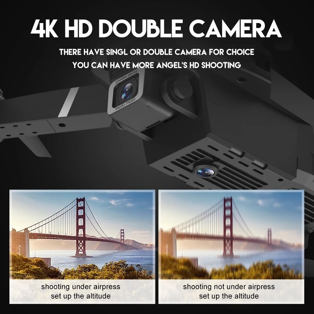 Drone RC Baru E88Pro 4K Profes - Drone Rc Pro 2 ulasan dan harga