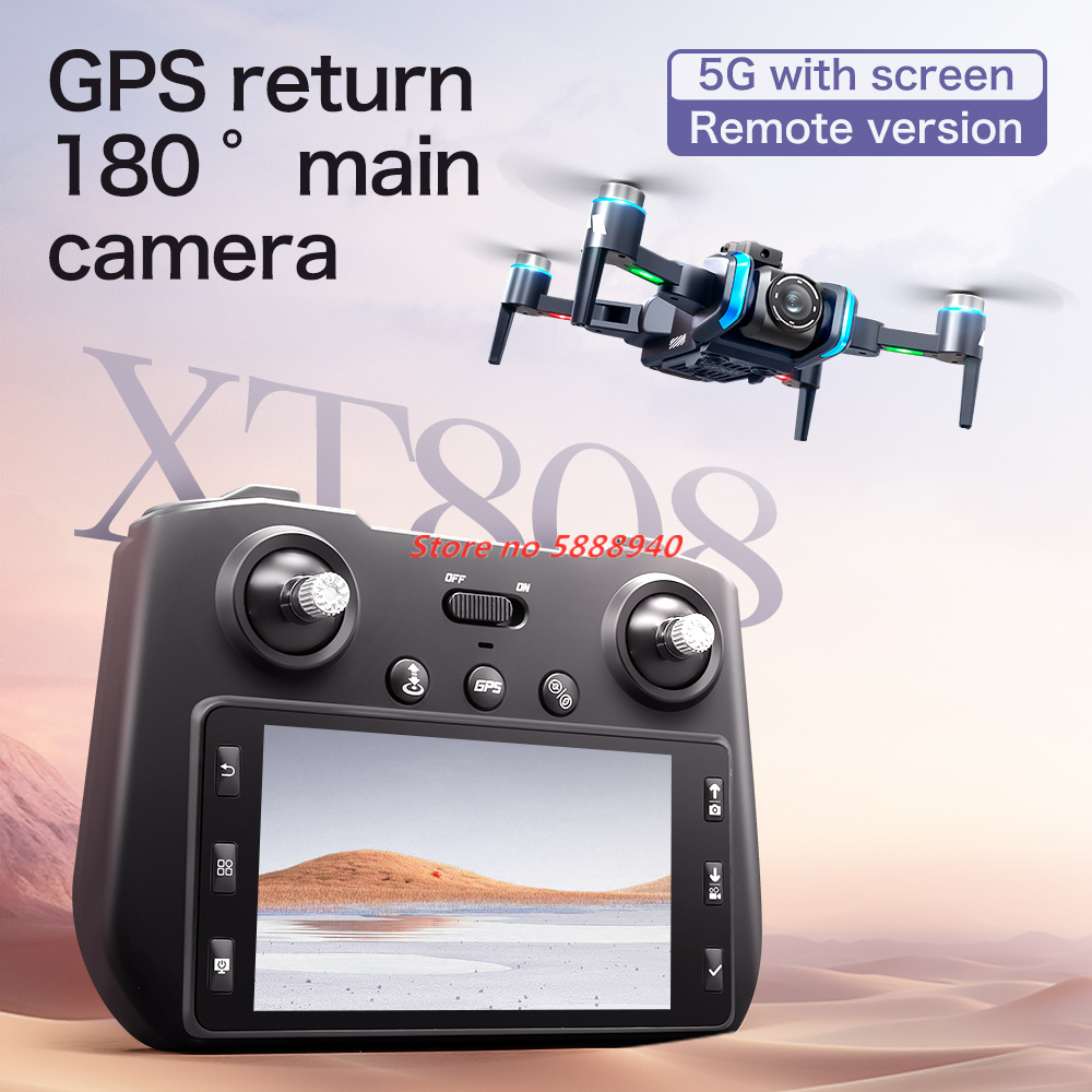 Drone Profesional Layar GPS 8K - Drone Rc Fpv Manual ulasan dan harga