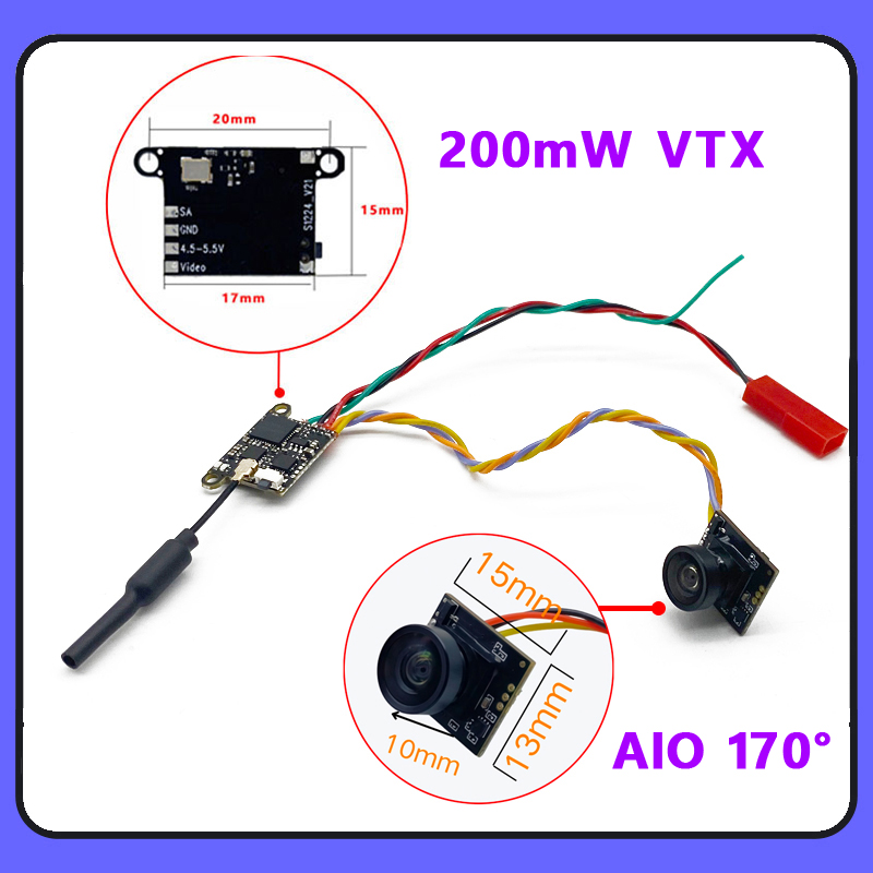 SLONWAKE 5.8G 1200TVL Kamera F - Receiver Rc Drone ulasan dan harga