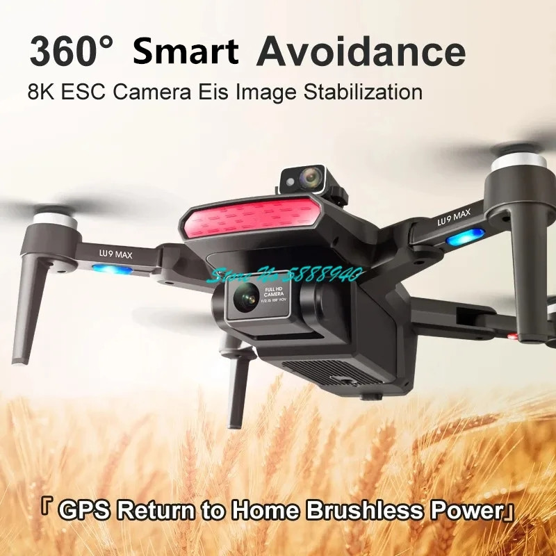 GPS Retuen Brushless 360 ° pin - Drone Rc Fpv Manual ulasan dan harga