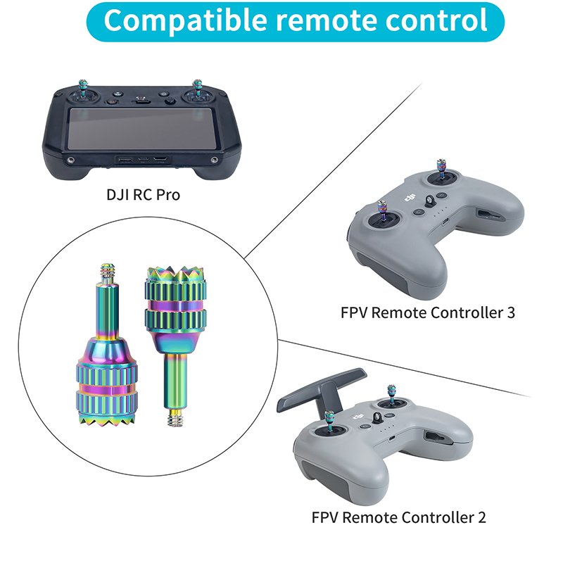 2 Buah Tempat Joystick Logam u - Drone Motion Rc ulasan dan harga